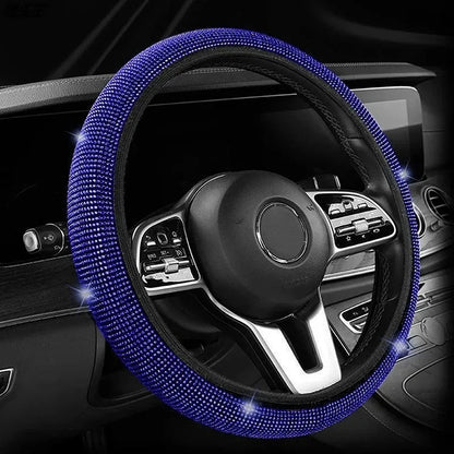 Rhinestone Steering Wheel Cover