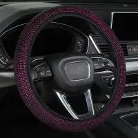 Rhinestone Steering Wheel Cover