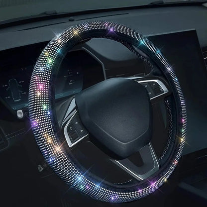Rhinestone Steering Wheel Cover